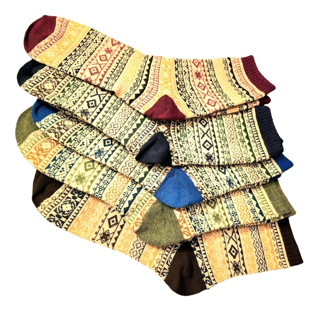 5Pack - Warm, Cozy Fall or Winter Socks for Her